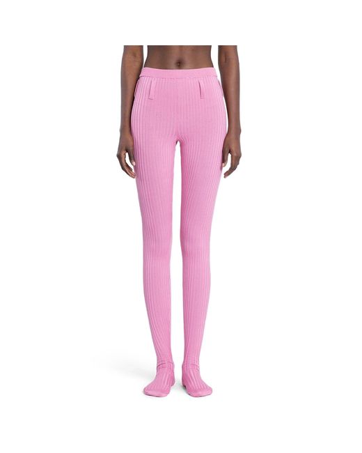 Prada Pink Cotton Stockings