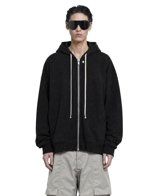 Rick Owens Black Tower Windbreaker for men