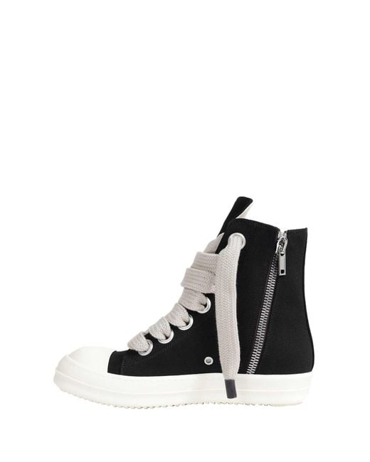 Rick Owens Black Tower Jumbolace Sneaks for men