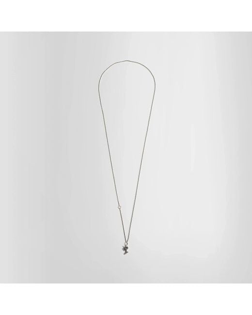 Werkstatt:münchen White Mini Palm Necklace for men