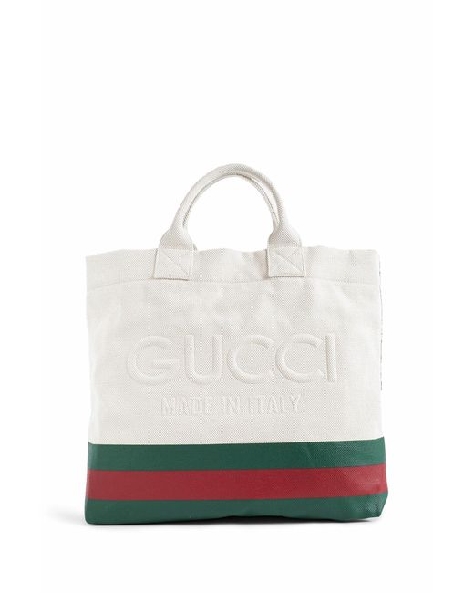 Gucci White Tote Bags for men