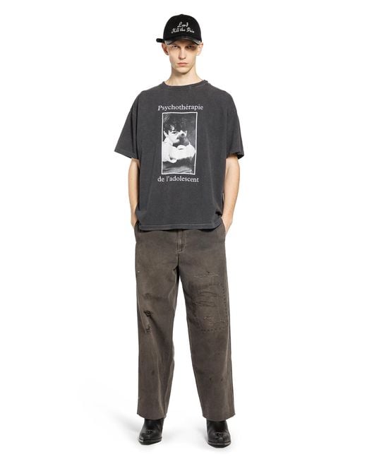 Enfants Riches Deprimes Gray Psychotérapie De L'Adolescent T-Shirt for men