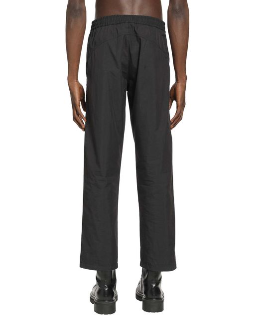 Laminar Black Nylon Pants for men