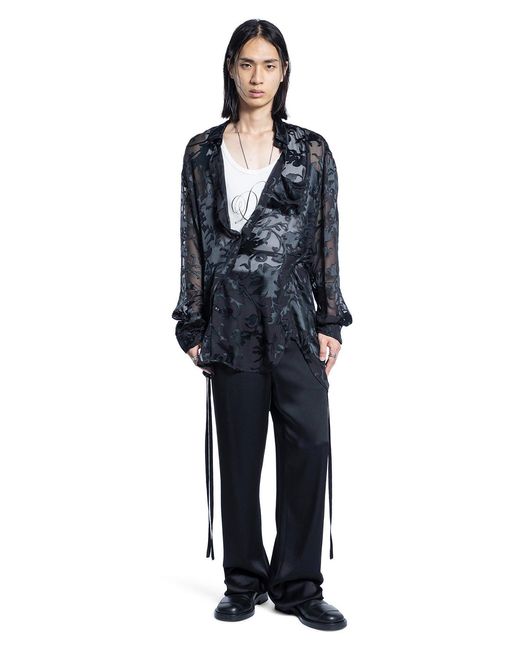 Ann Demeulemeester Blue Mark High Comfort Shirt for men