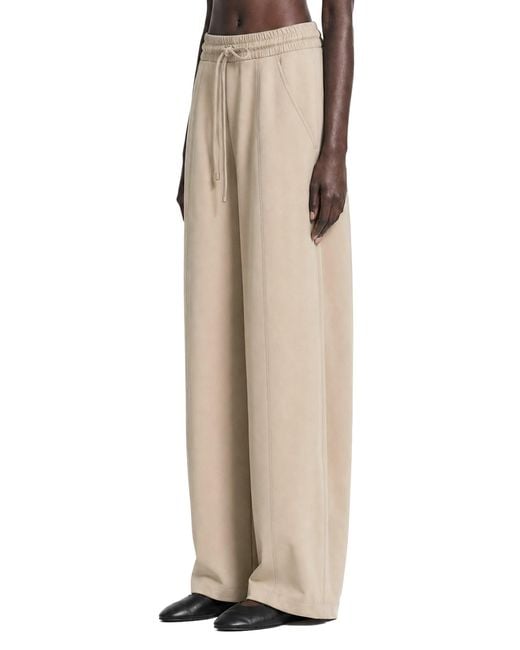 Max Mara Natural Technical Jersey Barrel Leg Trousers