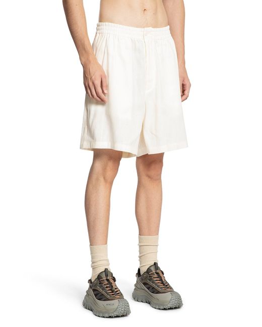 Moncler Genius White Shorts & Skirts for men