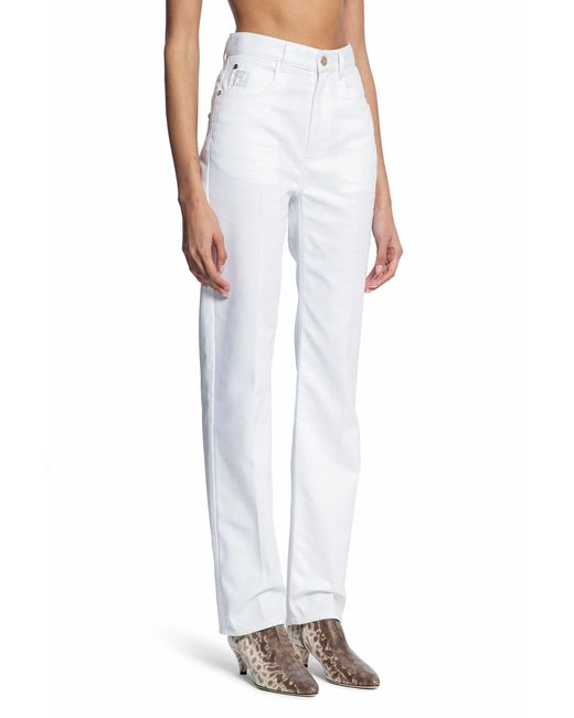 Fendi White Trousers