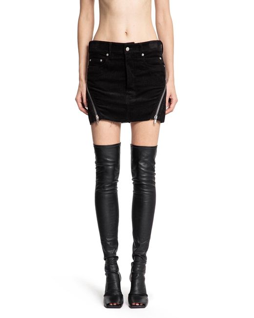 Rick Owens Black Concordians Bolan Banana Mini