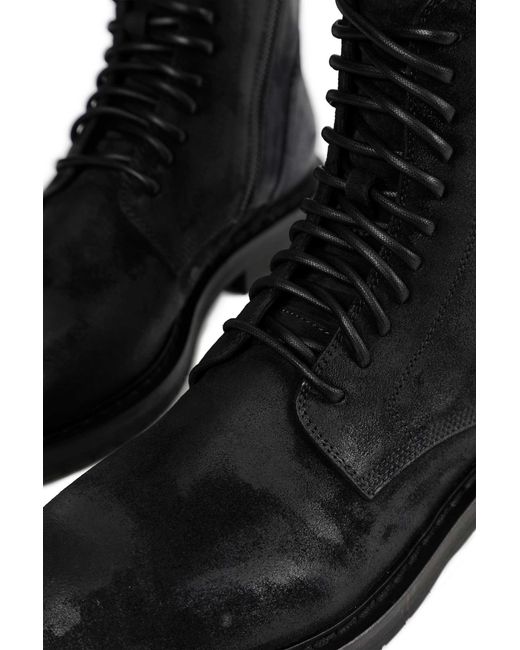 Ann Demeulemeester Black Danny Ankle Boots for men
