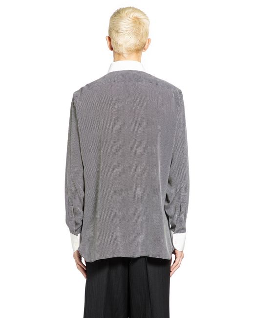 Tom Ford Gray 3D Classic Shirt for men
