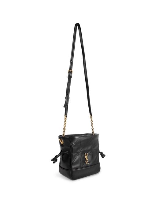 Saint Laurent Black Jamie Mini Shoulder Pouch