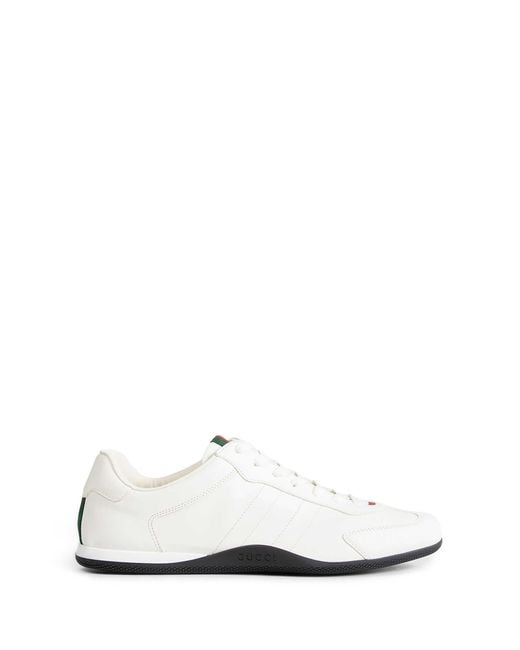 Gucci White Shift Trainers Sneakers for men