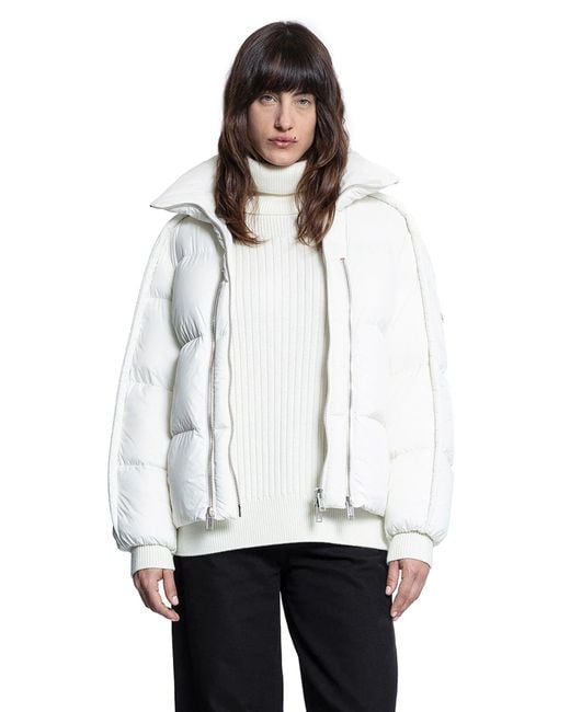 Moncler Genius White Willow Smith Collaboration Yael Short Down Jacket