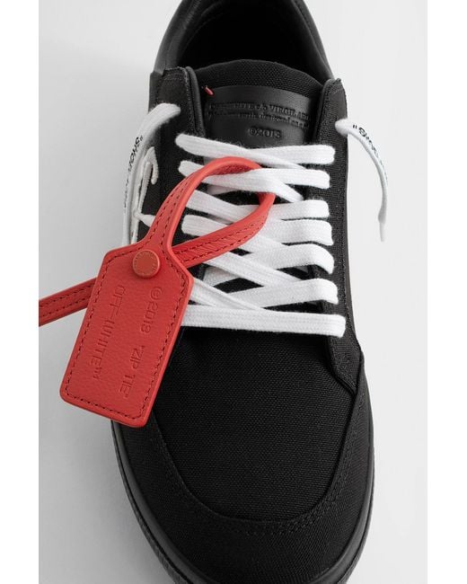 Off-White c/o Virgil Abloh Black Off- New Vulcanized Sneaker for men