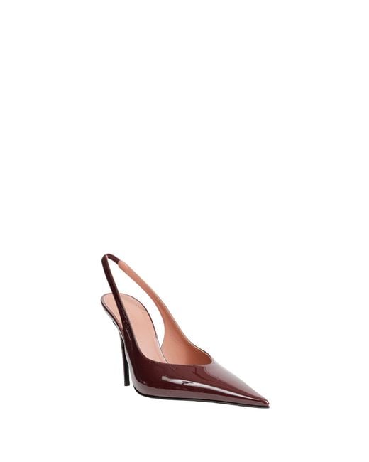 AMINA MUADDI Brown Anok Sling Pumps 105