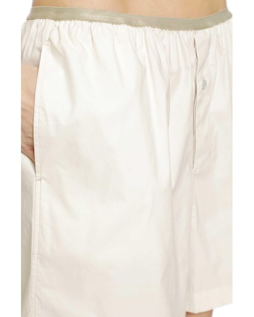 Lemaire White Boxer Shorts