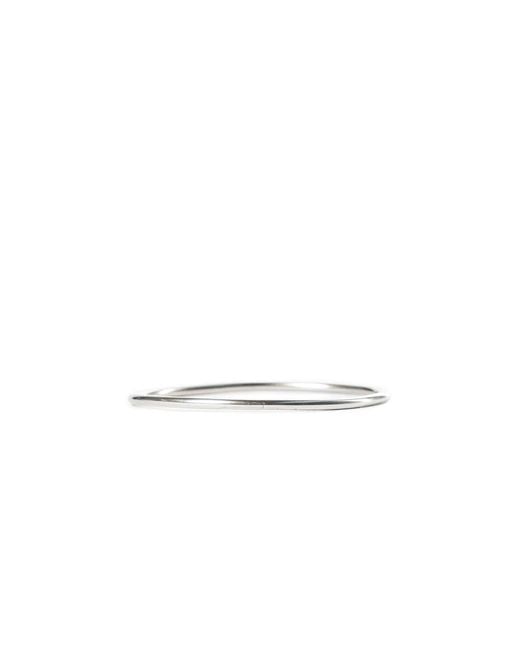 Ann Demeulemeester White Anouk Bangle