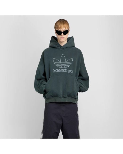 Balenciaga on sale green sweatshirt