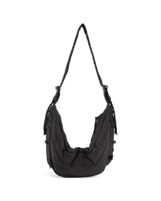 Lemaire Black Small Soft Game Bag