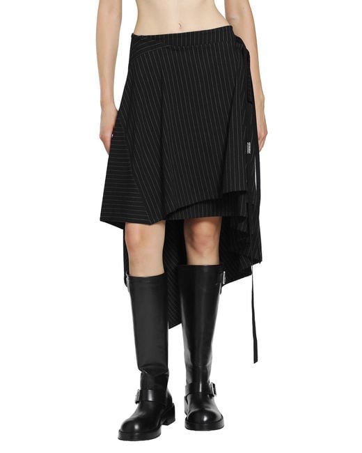 Ann Demeulemeester Black Birit Wrap Skirt