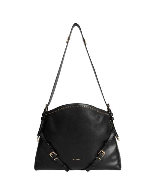 Givenchy Black Voyou Medium Bag