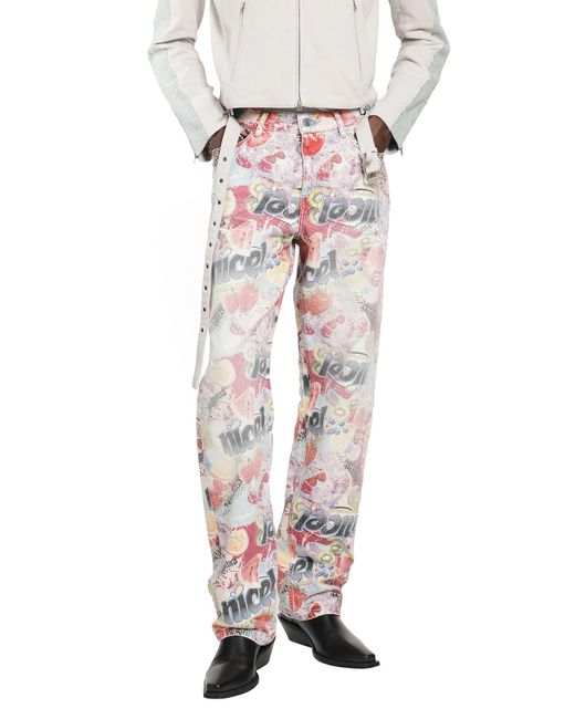 Martine Rose Multicolor 5 Pocket Relaxed Fit Jeans for men