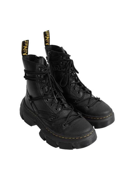 Dr. Martens Black Dmxl 8-Eye Boots for men