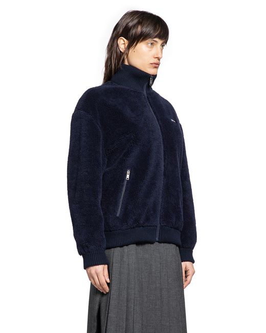 Prada Blue Fleece Jacket
