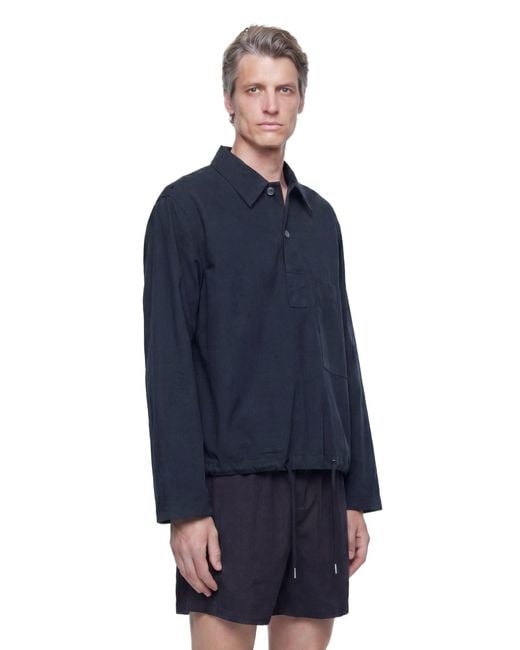 Studio Nicholson Blue Stowe Shirt for men
