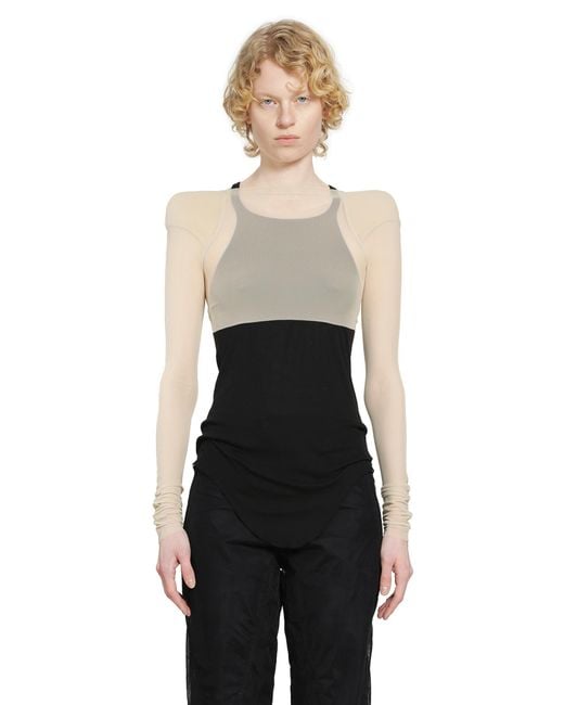Rick Owens Black Temple Helm Top