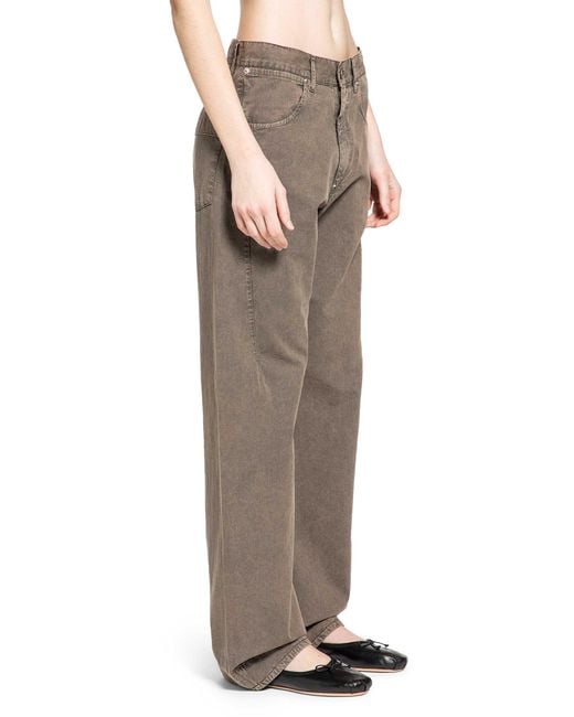 6397 Brown Darted Pants