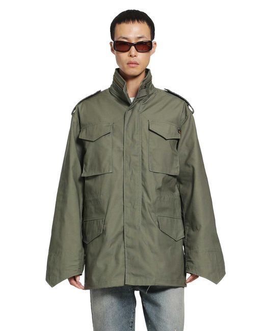 Alpha Industries Green 65 Heritage Jacket for men