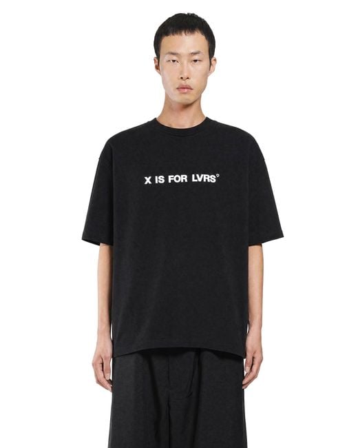 ADRIATIQUE Black X Antonioli Metal Heart Boxy Tee for men