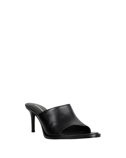 Ann Demeulemeester Black Ziya Mules