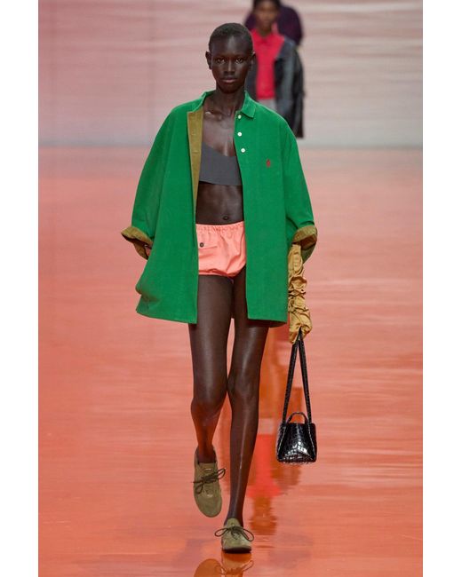 Prada Green Old Piqué Blouson Jacket