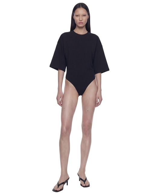 NVL-GARDE Blue Oversized T-Shirt Bodysuit