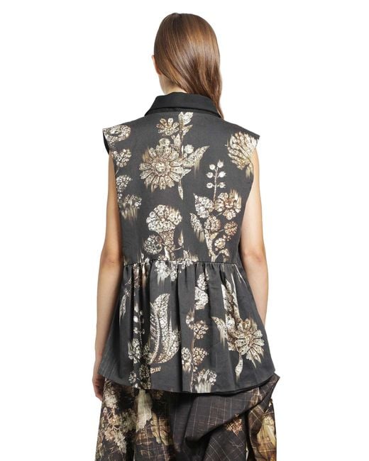 IA London Black Iris Waistcoat