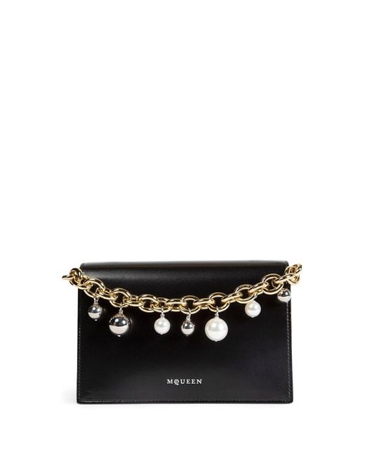 Alexander McQueen Black Skull Bag