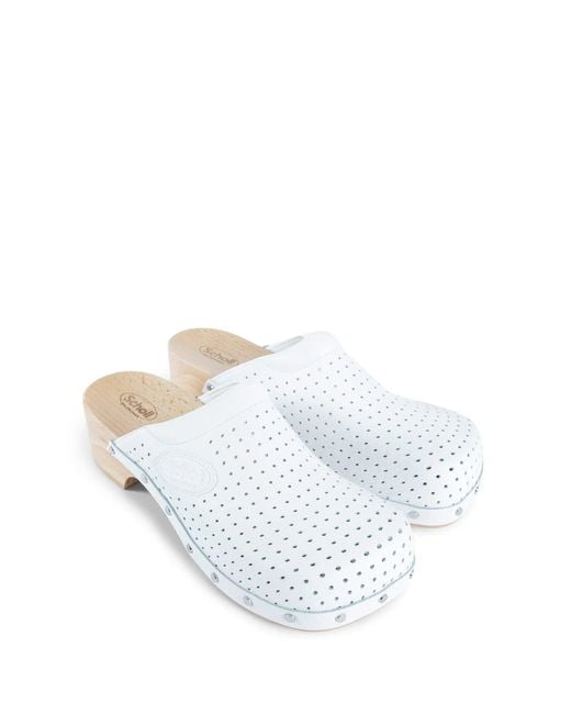 Balenciaga White Mules