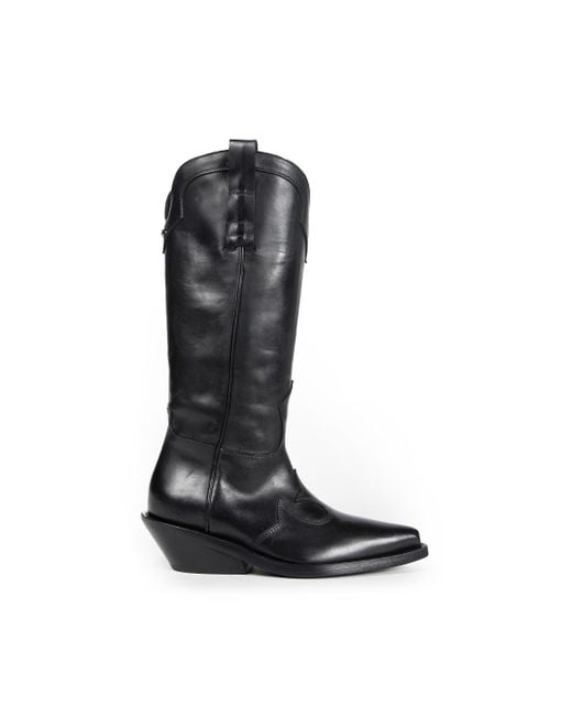 Ann Demeulemeester Black Finnbo Santiago Boots
