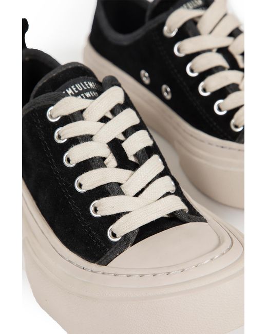 Ann Demeulemeester Black Halli Sneakers for men