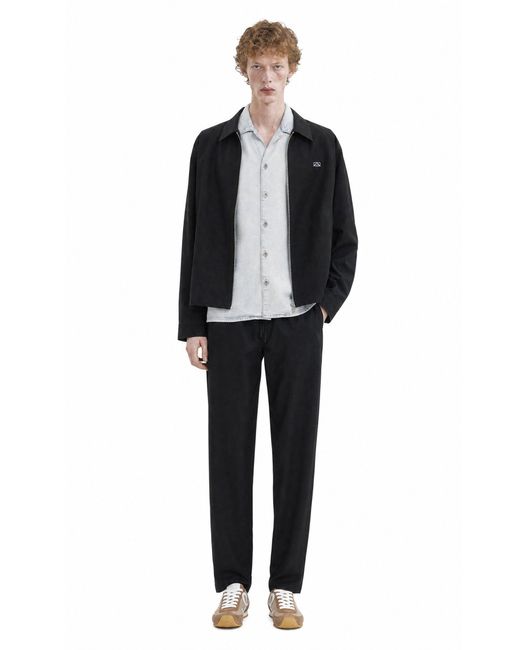 Loewe Black Zip-Up Jacket for men