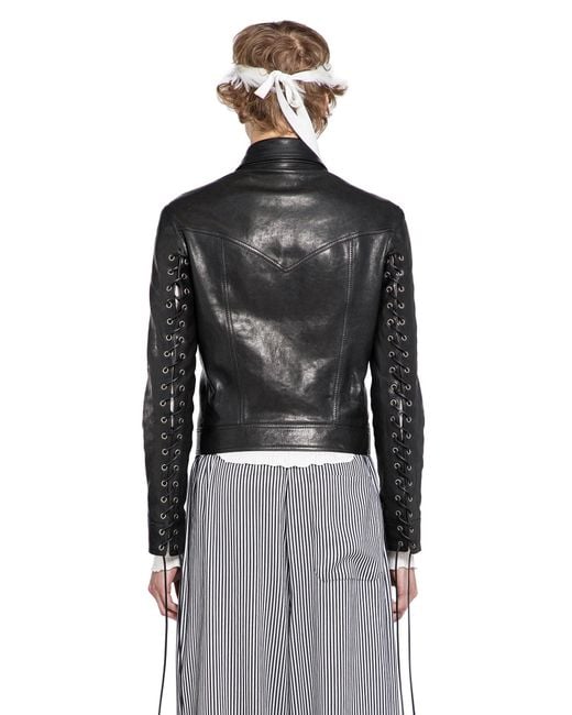 Ann Demeulemeester Black Ulv Western Jacket for men