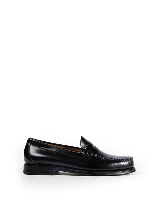 G.H.BASS Black Weejuns Larson Penny Loafers for men