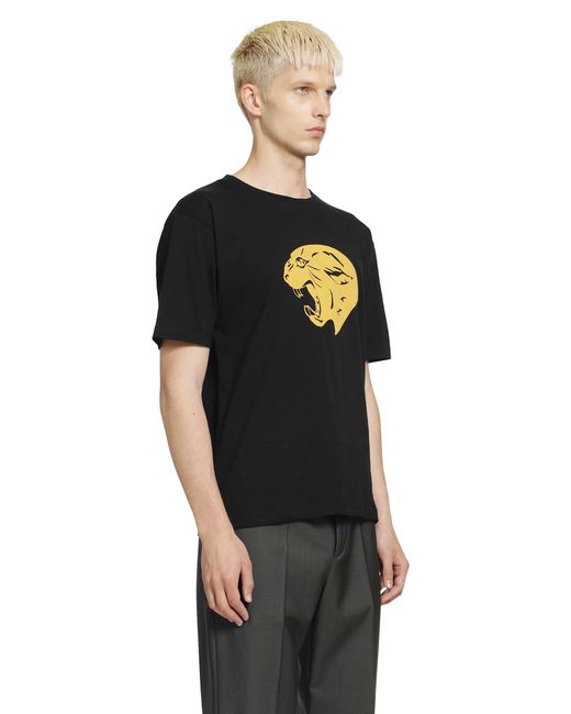 Valentino Black Printed T-Shirt for men