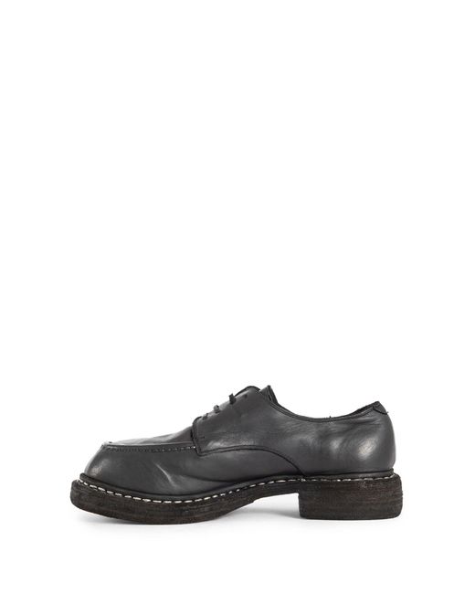 Guidi Gray Soft Horse Full Grain Shoes