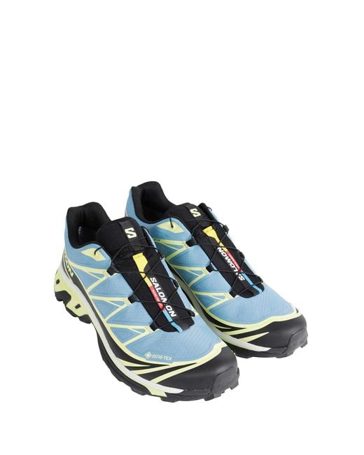 Salomon Blue Xt-6 Gore-Tex Sneakers for men