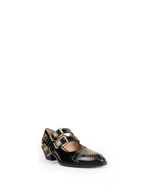 Chloé Black Susanna Maryjane Pumps