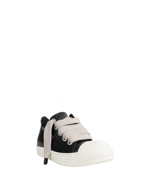 Rick Owens Black Tower Jumbolace Low Sneaks for men