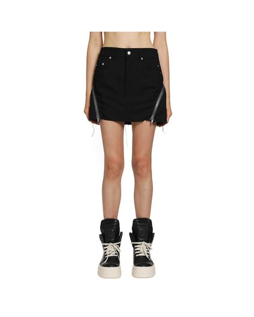 Rick Owens Black Tower Bolan Banana Mini